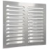 Aluminium schoepenrooster (grote schoep) opbouw 500 x 500mm - ALU (6-5050A)