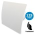 Pro-Design badkamer/toilet ventilator - TREKKOORD (KW125W) - Ø 125mm - kunststof - wit