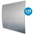 Design ventilatierooster vierkant (afvoer & toevoer) Ø125mm - kunststof - zilver