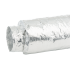 Flexibele geluidsdemper universeel Ø 133mm (schuift over buis & hulpstuk 125mm)