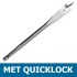 Speedboor met Quicklock (14 mm)