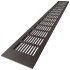 Ventilatiestrip aluminium LxH 500 x 60mm (G61-5006B) BRUIN RAL8022