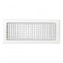 Wandrooster VTA-8110D (INBOUW) staal - 300x300mm – met dubbele instelbare schoepen