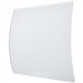[TweedeKans] Design ventilatierooster vierkant (lucht afvoer & toevoer) - gebogen GLAS - mat wit